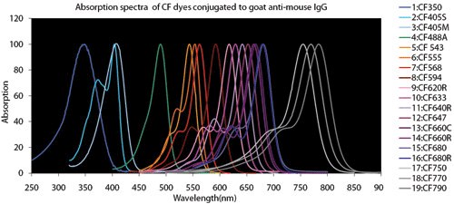 Fluorescent Dye Comparison Chart Fluorescent Dye Comparison Chart