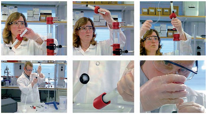 Column Packing – The Movie provides a step-by-step demonstration of column packing. Column Packing