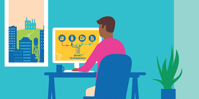 Monitor and visualize your bioprocesses from anywhere with Bio4C Orchestrator™ software Monitor and visualize your bioprocesses from anywhere with Bio4C Orchestrator™ software