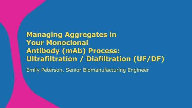 Ultrafiltration/Diafiltration (UF/DF) Ultrafiltration/Diafiltration (UF/DF)