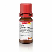 Methyl acrylate 99%, contains ≤100 ppm monomethyl ether hydroquinone as inhibitor