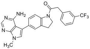 PERK Inhibitor I, GSK2606414 GSK2606414 is a cell-permeable, highly potent inhibitor of EIF2AK3/PERK (IC50 = 0.4 nM; [ATP] = 5 µM). Targets PERK in its inactive DFG conformation at the ATP-binding region.