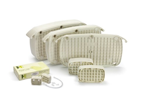 Millistak+® Pod Depth Filter DE25 (media series), cellulose membrane (and inorganic filter aid), effective filtration area 0.77 m2