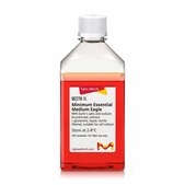 Minimum Essential Medium Eagle With Earle′s salts and sodium bicarbonate, without L-glutamine, liquid, sterile-filtered, suitable for cell culture