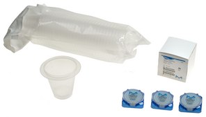 Microfil® with ISOPORE 250&nbsp;mL Funnel volume with ISOPORE polycarbonate membrane, white plain filter, pore size 0.4 μm, filter diam. 47 mm