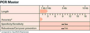 PCR Master (50 μl final reaction volume each containing 2.5 U Taq DNA-Polymerase), sufficient for 200 reactions, kit of 1 (2 components), suitable for PCR