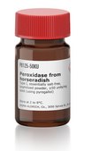 Peroxidase from horseradish Type I, essentially salt-free, lyophilized powder, ≥50 units/mg solid (using pyrogallol)