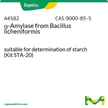 α-Amylase from Bacillus licheniformis suitable for determination of starch (Kit STA-20)