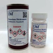 Potassium dichromate NIST® SRM® 136f, oxidimetric standard