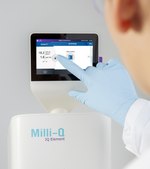 Milli-Q® IQ Element water purification unit Produces high-quality Type 1 ultrapure water for trace elemental analysis