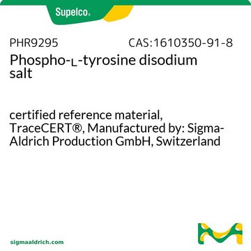 Phospho-L-tyrosine disodium salt certified reference material, TraceCERT®, Manufactured by: Sigma-Aldrich Production GmbH, Switzerland
