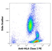 Monoclonal Anti-HLA Class I-PE antibody produced in mouse clone MEM-123, purified immunoglobulin, buffered aqueous solution