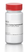 Poly-L-lysine hydrobromide mol wt 4,000-15,000 by viscosity