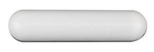 Magnetic Stir Bar PTFE, Smooth, diam. × L 35 mm × 8 mm, pkg of 10 ea, white