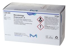 Anaerocult™ A To produce an anaerobic milieu in the anaerobic jar for the cultivation of obligatory and facultative anaerobes., suitable for microbiology