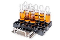 Steritest® carrying trays for transportation and incubation of media-filled canisters, for use with Steritest® NEO Devices, pkg of (8 trays per pack)