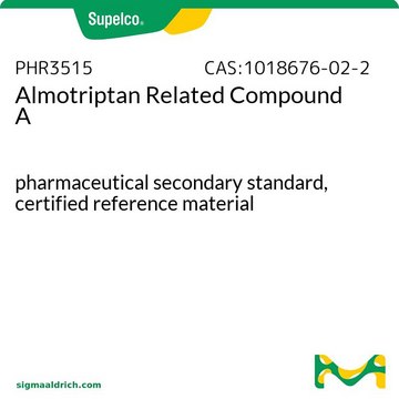 Almotriptan Related Compound A pharmaceutical secondary standard, certified reference material