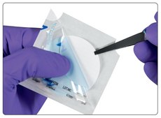 S-Pak® Membrane Filter mixed cellulose esters (MCE), pore size 0.45 μm, filter diam. 47 mm, black gridded membranes for microbiological analysis