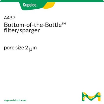 Bottom-of-the-Bottle™ filter/sparger pore size 2 μm