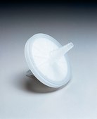 Millex™ hydrophobic PTFE vent filter pore size 1.0 μm, diam. 50 mm, non-sterile, 1/4-1/2 in. hose barb, sterilization compatible with autoclavable