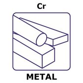 铬 bar, 100mm x 2mm x 2mm, 99.7+%