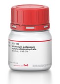 Aluminum potassium sulfate dodecahydrate BioXtra, ≥98.0%