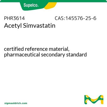 Acetyl Simvastatin certified reference material, pharmaceutical secondary standard