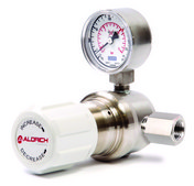 Aldrich® mini gas regulator brass body