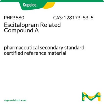Escitalopram Related Compound A pharmaceutical secondary standard, certified reference material