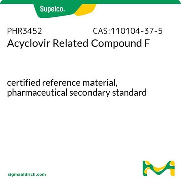 Acyclovir Related Compound F certified reference material, pharmaceutical secondary standard