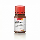 Vinyl acetate contains 3-20 ppm hydroquinone as inhibitor, ≥99%