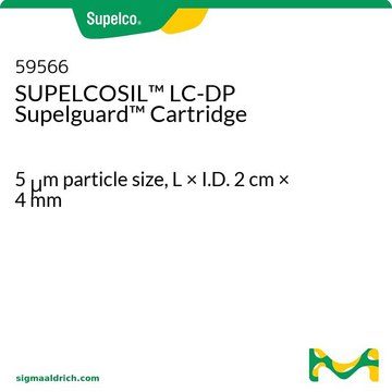 SUPELCOSIL™ LC-DP Supelguard Cartridge 5 μm particle size, L × I.D. 2 cm × 4 mm
