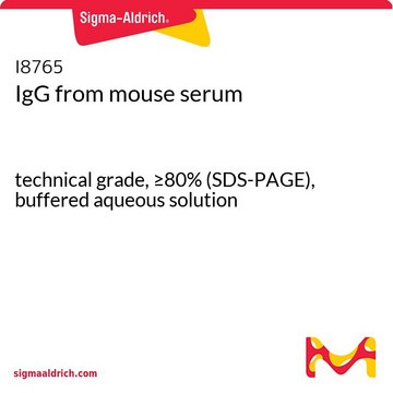 IgG from mouse serum technical grade, ≥80% (SDS-PAGE), buffered aqueous solution