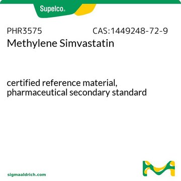 Methylene Simvastatin certified reference material, pharmaceutical secondary standard