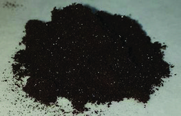 Graphene quantum dots aqua green luminescent, powder