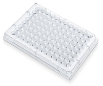 Millicell® Microwell Plates 600 µm U-bottom 96-well Hydrogel Plates, 5 pack, lid, skirt, Organoid and Spheroid Culture