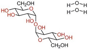 Trehalose, Dihydrate Non-reducing disaccharide which yields 2 moles of D-glucose upon acid hydrolysis. Inhibits polyglutamine-mediated protein aggregation both in vivo and in vitro.
