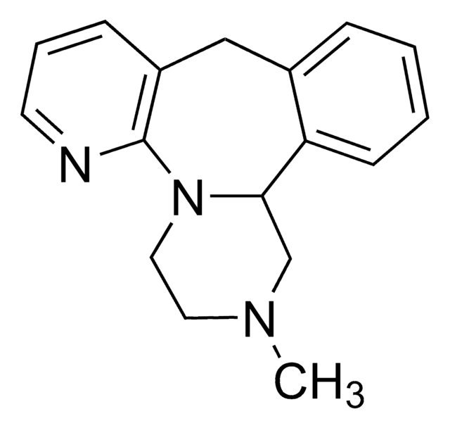 米氮平 溶液 1.0 mg/mL in methanol, ampule of 1 mL, certified reference material, Cerilliant®